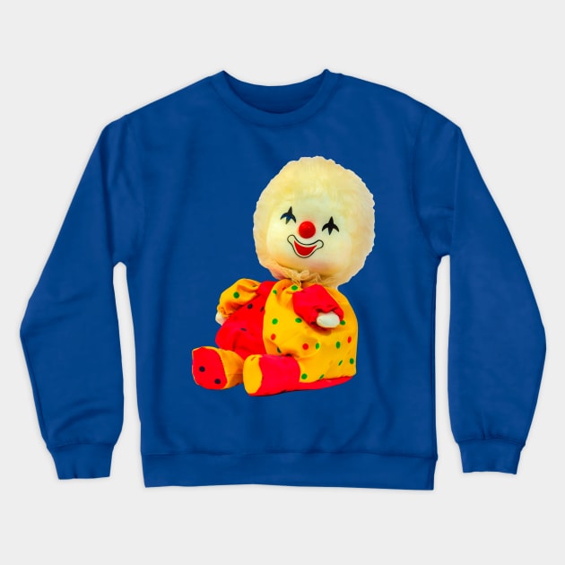 Clown doll Crewneck Sweatshirt by dalyndigaital2@gmail.com